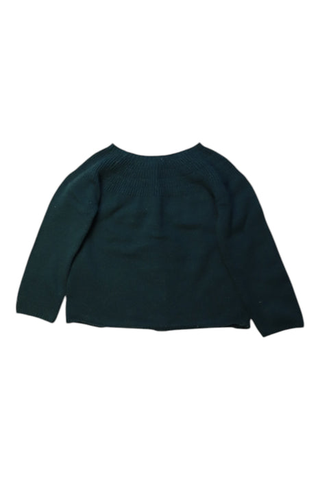 A Green Cardigans from Gocco in size 18-24M for girl. (Back View)