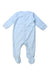 A Blue Onesies from DKNY in size 0-3M for boy. (Front View)