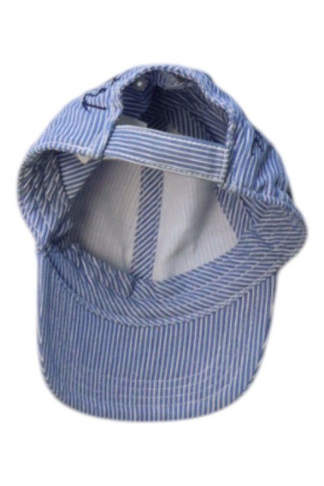 A Blue Caps from Petit Bateau in size 12-18M for boy. (Back View)