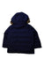 A Navy Coats from Polo Ralph Lauren in size 3T for girl. (Back View)
