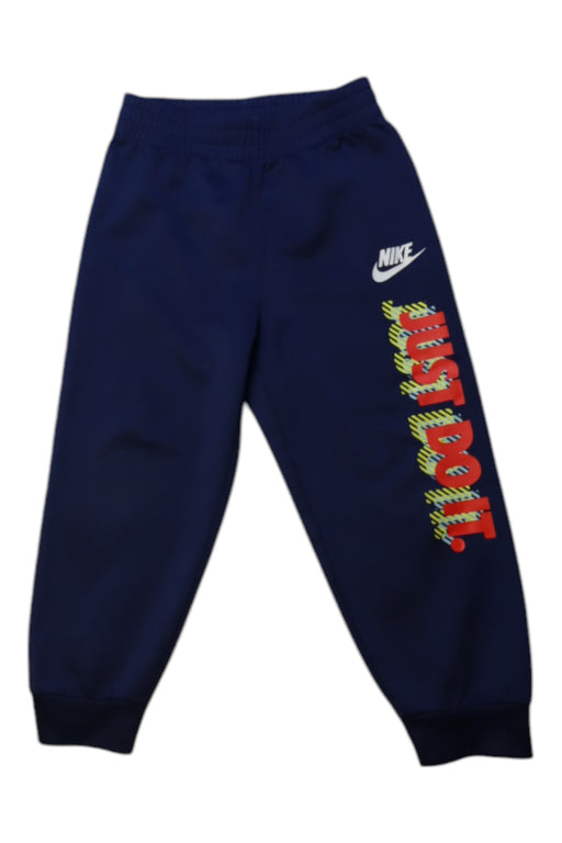 A Navy Sweatpants from Nike in size 3T for boy. (Front View)