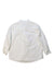 A White Long Sleeve Shirts from Le Petit Society in size 3T for boy. (Back View)