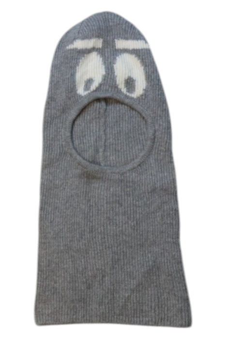 A Grey Winter Hats from Crewcuts in size O/S for boy. (Front View)