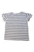 A White Short Sleeve Tops from Velveteen in size 6T for girl. (Back View)