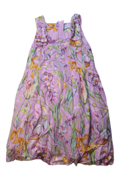 A Multicolour Sleeveless Dresses from Mayoral in size 6T for girl. (Front View)