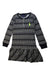 A Black Sweater Dresses from Ralph Lauren in size 6T for girl. (Front View)