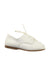 A White Dress Shoes from Pepa London in size 3T for neutral. (Front View)