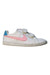 A White Sneakers from Nike in size 5T for girl. (Front View)