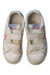 A White Sneakers from Nike in size 5T for girl. (Back View)