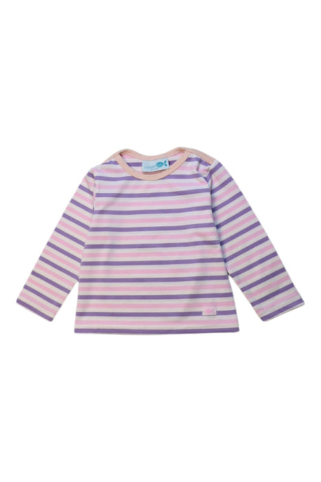 A Multicolour Rash Guards from Cuddle Fish in size 3T for girl. (Front View)
