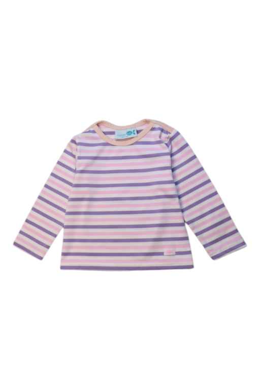 A Multicolour Rash Guards from Cuddle Fish in size 3T for girl. (Front View)