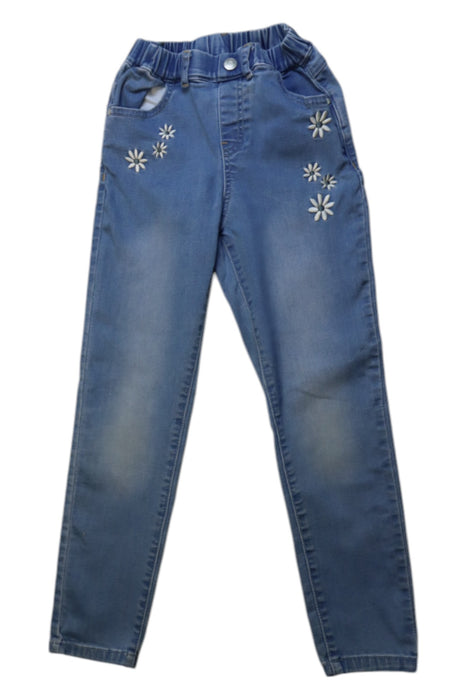 A Blue Jeans from Dave & Bella in size 10Y for girl. (Front View)