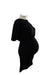 A Black Short Sleeve Dresses from Isabella Oliver in size Maternity-XS for girl. (Back View)