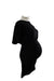A Black Short Sleeve Dresses from Isabella Oliver in size Maternity-XS for girl. (Back View)