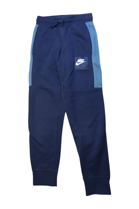 A Navy Sweatpants from Nike in size 14Y for boy. (Front View)