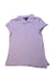 A Purple Short Sleeve Polos from Polo Ralph Lauren in size 12Y for girl. (Front View)