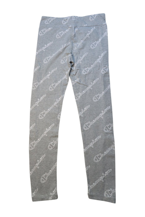 A Grey Leggings from Champion in size 12Y for girl. (Back View)