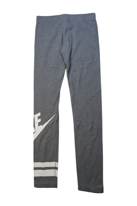 A Grey Leggings from Nike in size 12Y for girl. (Back View)
