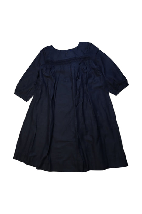 A Navy Long Sleeve Dresses from Polo Ralph Lauren in size 12Y for girl. (Front View)