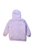 A Purple Puffer/Quilted Coats & Outerwear from Seed in size 5T for girl. (Back View)
