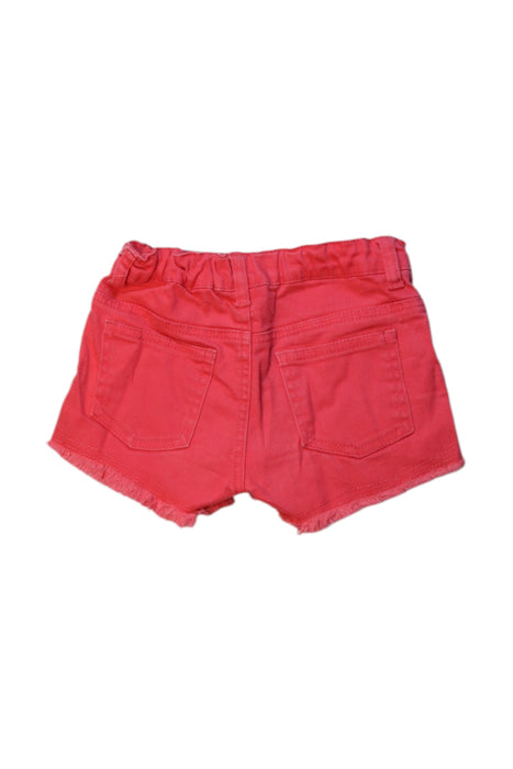 A Red Shorts from Tommy Hilfiger in size 4T for girl. (Back View)