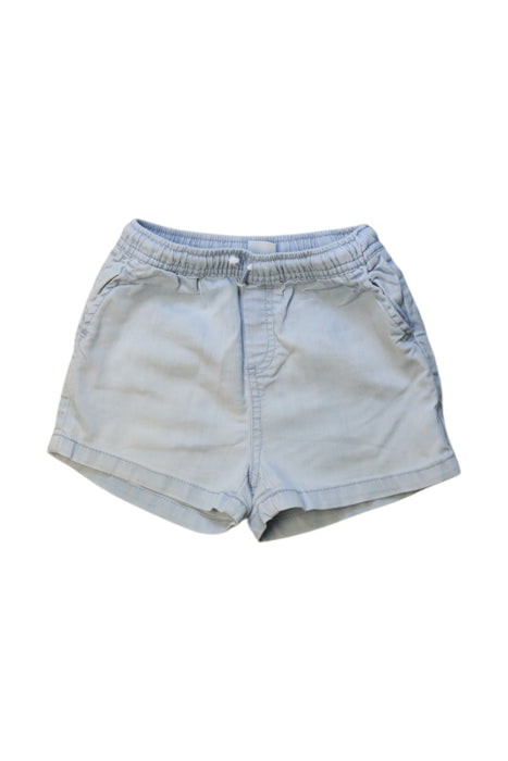 A Blue Shorts from Seed in size 12-18M for neutral. (Front View)