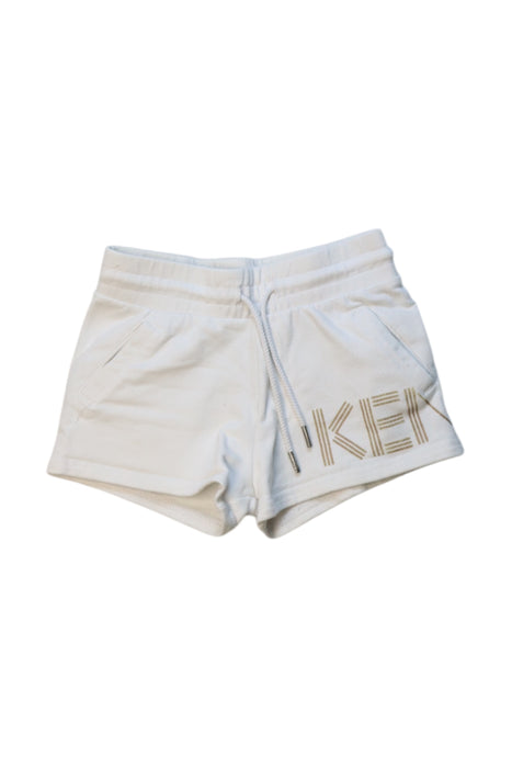 A White Shorts from Kenzo in size 4T for girl. (Front View)