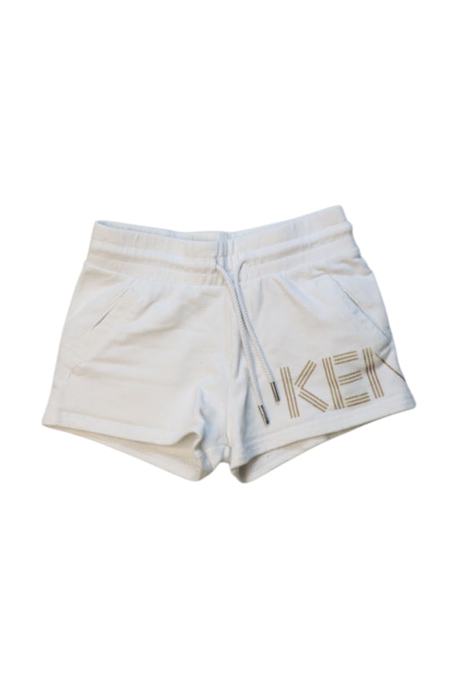 A White Shorts from Kenzo in size 4T for girl. (Front View)