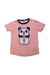 A Pink Short Sleeve T Shirts from Adidas in size 18-24M for girl. (Front View)