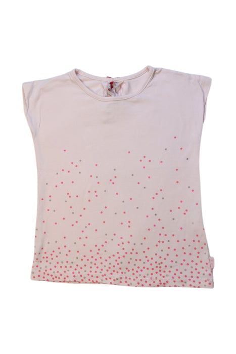 A Pink Sleeveless Tops from Lili Gaufrette in size 4T for girl. (Front View)