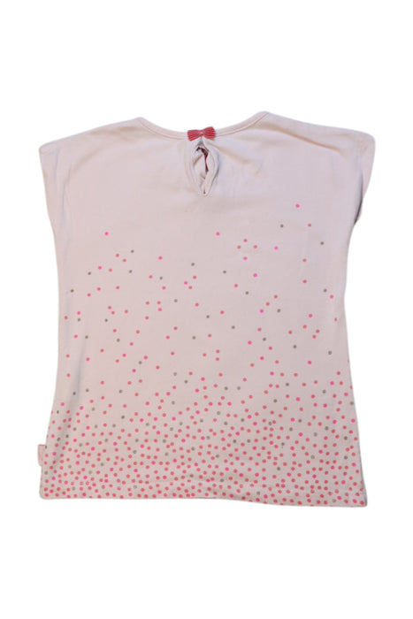 A Pink Sleeveless Tops from Lili Gaufrette in size 4T for girl. (Back View)