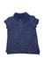A Blue Short Sleeve Polos from Polo Ralph Lauren in size 4T for girl. (Front View)