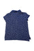 A Blue Short Sleeve Polos from Polo Ralph Lauren in size 4T for girl. (Back View)