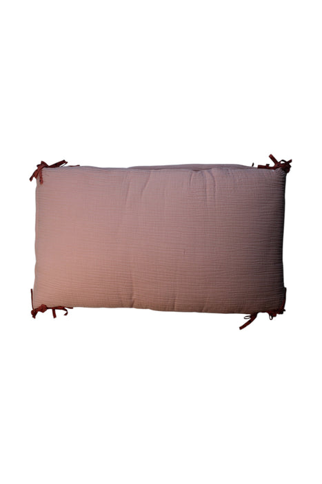 A Pink Crib Bumpers from Moulin Roty in size O/S for girl. (Back View)