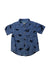 A Blue Short Sleeve Shirts from Hatley in size 2T for boy. (Front View)