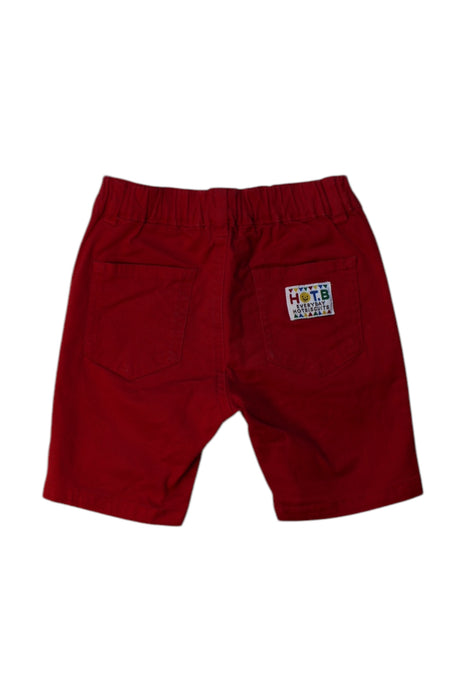 A Red Shorts from Hot Biscuits Mikihouse in size 12-18M for boy. (Back View)