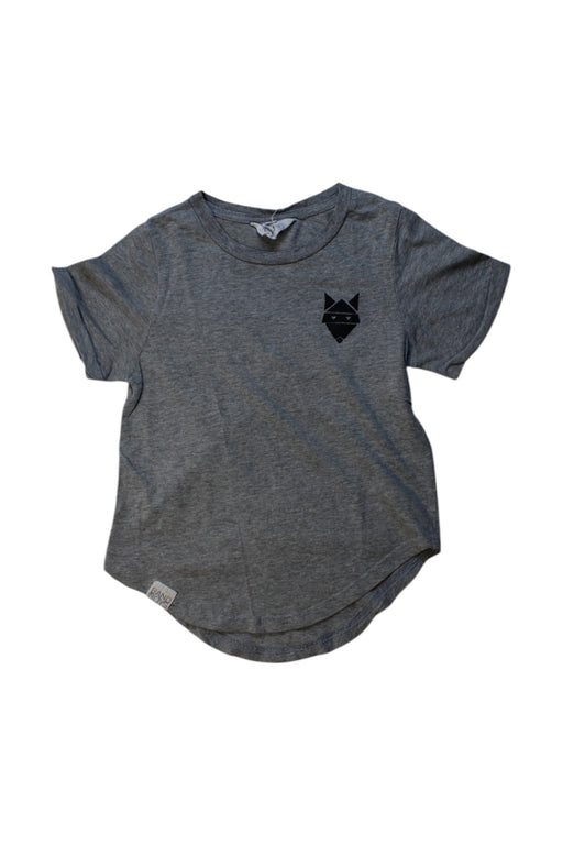 A Grey Short Sleeve T Shirts from Band of Boys in size 3T for boy. (Front View)
