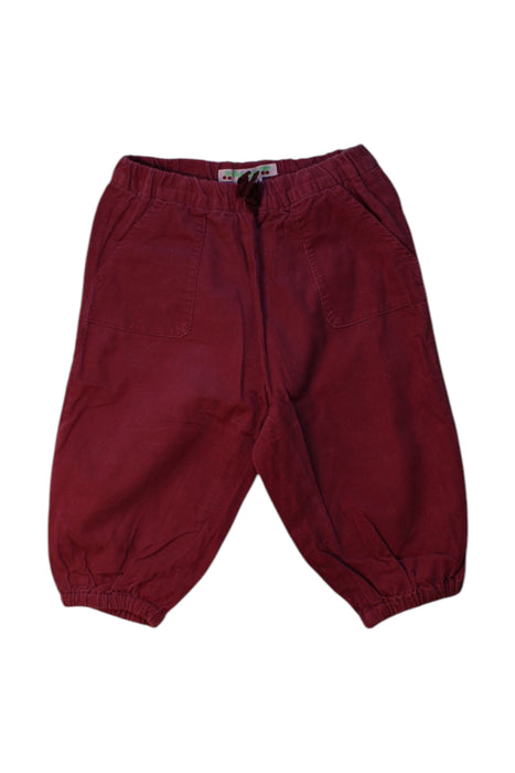A Burgundy Casual Pants from Bonpoint in size 12-18M for girl. (Front View)