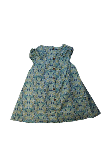 A Multicolour Sleeveless Dresses from Sergent Major in size 2T for girl. (Back View)
