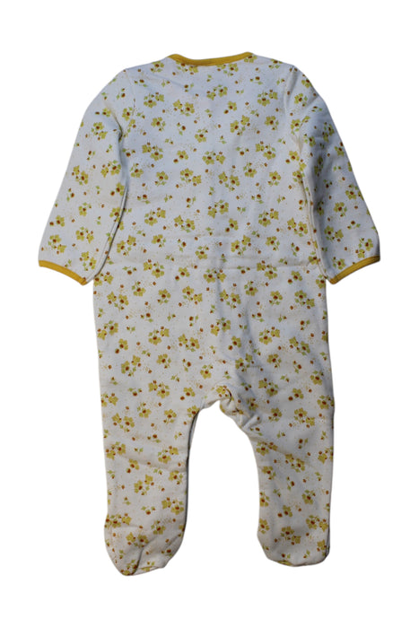 A White Onesies from Sergent Major in size 12-18M for girl. (Back View)