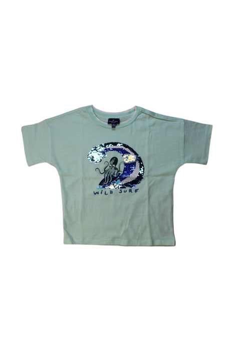 A Green Short Sleeve T Shirts from Sergent Major in size 4T for girl. (Front View)