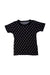 A Black Short Sleeve T Shirts from Petit Bateau in size 5T for neutral. (Front View)