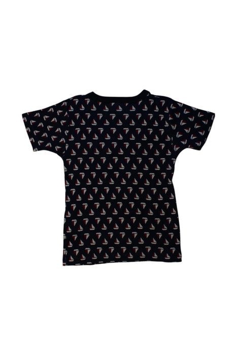 A Black Short Sleeve T Shirts from Petit Bateau in size 5T for neutral. (Back View)