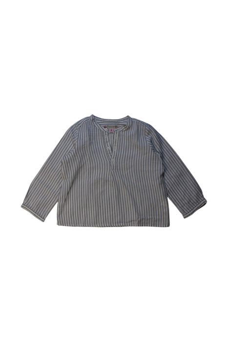 A Grey Long Sleeve Shirts from Bonpoint in size 2T for girl. (Front View)