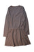 A Brown Long Sleeve Dresses from Vertbaudet in size 12Y for girl. (Back View)