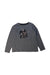 A Black Long Sleeve T Shirts from Vertbaudet in size 12Y for girl. (Front View)
