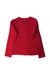 A Red Cardigans from La Compagnie des Petits in size 12Y for girl. (Back View)