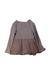 A Pink Long Sleeve Tops from Love & Peace & Money in size 2T for girl. (Back View)
