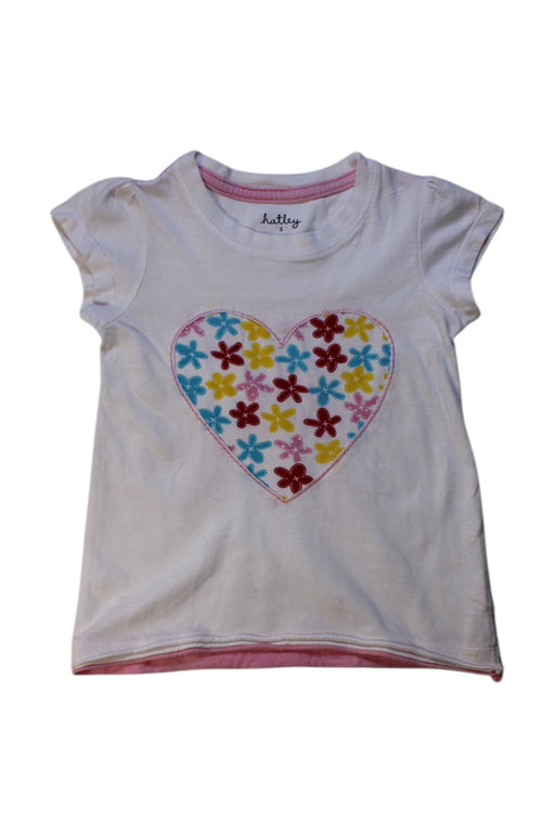 A Multicolour Short Sleeve Tops from Hatley in size 3T for girl. (Front View)