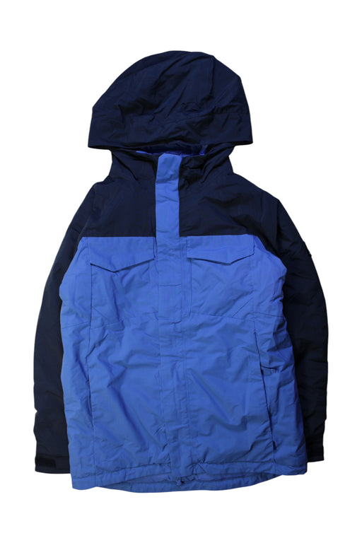 A Blue Puffer/Quilted Coats & Outerwear from Burton in size 12Y for boy. (Front View)